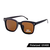 【SUNS】時尚寶麗來偏光太陽眼鏡 TR90材質Polarized 男女適用 超輕僅20g 防眩光 抗UV400 S985 砂茶框茶片