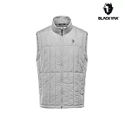 BLACKYAK 男 BALL PADDING AX保暖背心 L 銀灰米
