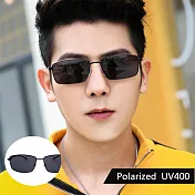 【SUNS】男士方框寶麗來偏光太陽眼鏡 TR90材質Polarized 男女適用 防眩光 抗UV400 S837