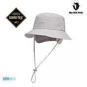 BLACKYAK GORETEX防水漁夫帽 L 象牙白-60cm