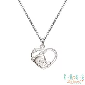 甜蜜約定2SWEET 悠遊自在拉拉熊Rilakkuma純銀墜子  送白鋼項鍊