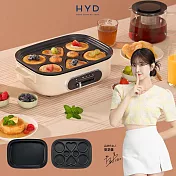 HYD 玩味料理電烤盤(滋滋盤) D-582 奶油白
