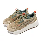 Puma 休閒鞋 RS-X Efekt RE: Place 男鞋 女鞋 卡其 綠 拼接 厚底 老爹鞋 情侶鞋 39272101