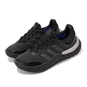adidas 慢跑鞋 Znsara 女鞋 黑 銀 透氣 回彈 支撐 Boost 路跑 訓練 運動鞋 愛迪達 GZ4923