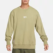 NIKE AS M NSW NAI-KE CREW FLC 男圓領套頭衫-綠-FV4033276 2XL 綠色