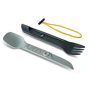 長毛象-美國【UCO】SWITCH SPORK UTENSIL SET WITH TETHER / 多功能切換餐具組 / 刀叉餐具 / 無雙酚A /戶外用叉匙 耐熱240 深藍