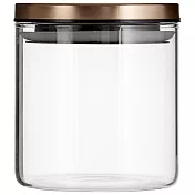 《Premier》Freska玻璃密封罐(玫瑰金550ml) | 保鮮罐 咖啡罐 收納罐 零食罐 儲物罐