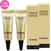 【即期良品】CHANEL 香奈兒 奢華金燦賦活亮眼霜(3ml)*2(公司貨)