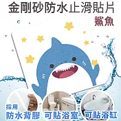 Echain Tech 熊掌 金鋼砂防滑貼片 鯊魚 12x12公分 單片
