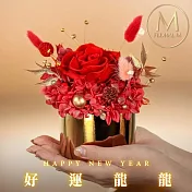 【Floral M】財運UP永生擴香盆花禮