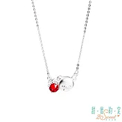甜蜜約定2SWEET 無與倫比拉拉熊Rilakkuma純銀項鍊