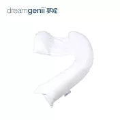 Dreamgenii 英國 夢妮 多功能孕婦枕 - 白色