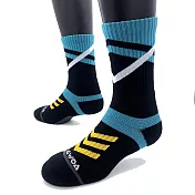 【WOAWOA】能量激發登山襪-高筒-男款|單雙(健走襪 除臭襪 襪子 男襪 女襪 運動襪) 湖水綠