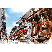 【玲廊滿藝】(阿力)余思瑩-台南神農街◆金華府27x39cm