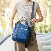 satana - 趣淘個性手提包 - 海軍藍色