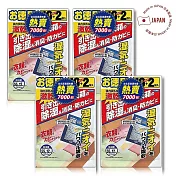 日本Fuma激乾除濕包(抽屜.衣櫃專用)12袋入x27g x4組(共48袋)