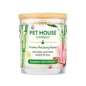 美國PET HOUSE 室內 除臭 寵物香氛蠟燭 240g-青竹薄荷