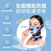 【鈦冰涼抗UV頭套】sNug給足呵護 防曬 吸汗 速乾 涼感 溫控調節 親膚柔軟 透氣 吸濕排汗 抗UV 騎車 登山 戶外 台灣製/ 粉色