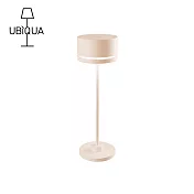 【義大利UBIQUA】Duplo 摩登時尚風USB充電式檯燈- 杏色