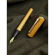 【TENNY 天益鋼筆】檜木特仕款 Hinoki-Special Edition: 手工木質鋼筆 筆尖-F 台灣檜木