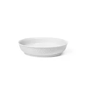 Lyngby Porcelæn Rhombe 菱紋 甜點盤 （Ø 16cm、白）