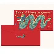 利是封紅包袋-龍年好運六入