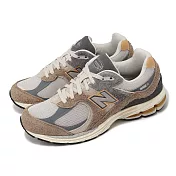 New Balance 休閒鞋 2002R 男鞋 女鞋 棕 灰 草菇 霧蜜桃 復古 麂皮 NB M2002REJ-D 22.5cm BROWN/GREY