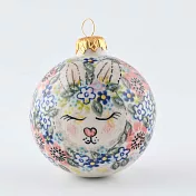 波蘭陶 童話森林系列 聖誕裝飾球 波蘭手工製