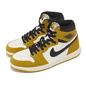 Nike 休閒鞋 Air Jordan 1 Retro High OG Yellow Ochre 黃 男鞋 DZ5485-701