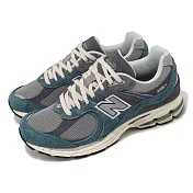 New Balance 休閒鞋 2002R 男鞋 湖水綠 磁石灰 復古 麂皮 NB 紐巴倫 M2002REM-D 26cm GREEN/BROWN