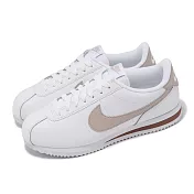 Nike 休閒鞋 Wmns Cortez 女鞋 白 奶茶色 阿甘鞋 復古 皮革 DN1791-105