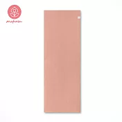 【Mukasa】天然橡膠瑜珈墊 5mm - 玫瑰棕/木質紋 - MUK-23107