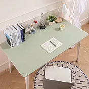 【巴芙洛】神奇新科技萬物可擦桌墊40X80cm(學生桌墊/電腦桌墊/桌巾/辦公室桌墊/桌布/滑鼠墊/書桌墊) 抹茶綠+淺藍