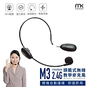 meekee M3 2.4G頭戴式無線教學麥克風