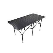 Besthot 戶外便攜式輕量級鋁合金蛋捲桌－贈收納袋  耀黑