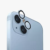 UNIQ OPTIX 鋁合金鏡頭保護貼 iPhone 15 / 15 Plus 藍色