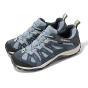 Merrell 戶外鞋 Alverstone 2 GTX 女鞋 藍 黑 防水 襪套 避震 抓地 郊山 健行 登山鞋 ML037958