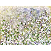 【玲廊滿藝】拾遺畫話-綻放美麗的花朵60.5x45cm