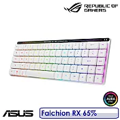 【6月底前送原廠電競鼠墊】ASUS 華碩 ROG Falchion RX 矮軸 65% 無線電競鍵盤  紅軸