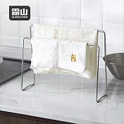 【日本霜山】304不鏽鋼高低兩用抹布晾曬架/收納架