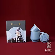 【陸寶LOHAS】霹靂英雄活水蓋杯360ML 文創聯名 詮釋百年布袋戲文化瑰寶 全賢蓋杯 氣宇藍