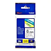 Brother 護貝標籤帶 TZe-111/TZ-111 (6mm 透明底黑字) 原廠公司貨