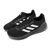 adidas 慢跑鞋 Runfalcon 3.0 男鞋 黑 白 緩衝 透氣 輕量 運動鞋 愛迪達 IE0742