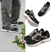 Reebok 慢跑鞋 RBK Premier Trinity KFS 男鞋 黑 米白 網布 緩衝 復古 運動鞋 100074433 27.5cm BLACK/BEIGE