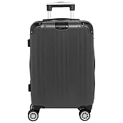 DF travel - SUNPLAY繽紛玩色TSA密碼鎖ABS拉鍊可加大靜音飛機輪28吋行李箱-共8色 鐵灰