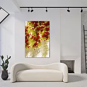 【御畫房】玫瑰花 國家一級畫師手繪油畫60×90cm VF-190 (客製商品)