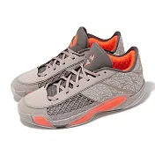 Nike 籃球鞋 Air Jordan 38 Low PF Torch 男鞋 灰棕 橘 氣墊 運動鞋 FZ4161-002 26.5cm GREY/ORANGE