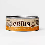 紐西蘭 CRIUS克瑞斯天然無穀全齡貓用低敏主食餐罐_放養雞_90克_24罐
