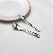 有種創意 - 日本山崎金屬 - HOME FESTA系列 - 不鏽鋼點心叉匙組(2件式)
