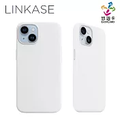 ABSOLUTE LINKASE 悠遊卡官方認證一嗶就過MagSafe悠遊嗶嗶殼_矽膠款 iPhone 15 6.1吋專用 (多色可選) 純淨白